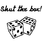Shut the box icon