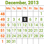 Calendar icon