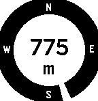 Get Back - directions to a set location icon