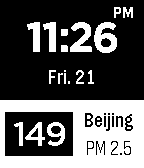 Air Quality Index Watchface icon