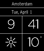 Weathercube + calendar icon