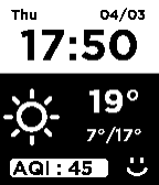 AQI & Weather icon