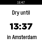 Dry Until icon