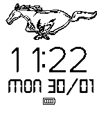 White Mustang icon