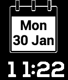 WatchCal No Battery icon
