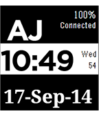 AJ Pebble Face icon