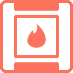 Tinder for Pebble icon