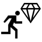 Text Run icon