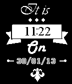 Typographic icon