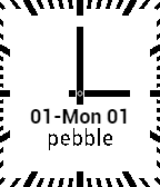 A professional square watchface icon