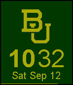 Baylor Digital Watchface icon