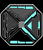 Asymmetric icon
