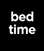 bed time icon