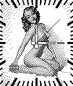 Blonde Pin-Up icon