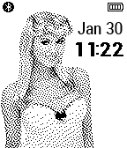 Blonde Pin Up 2 icon