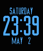 Blue Futuristic icon