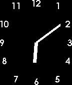 Animated Classic Analog (Black) icon