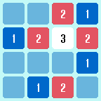 Threes for Pebble icon