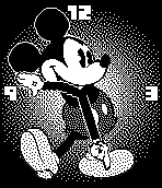 B/W Mickey icon