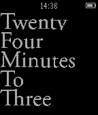 Written Time icon