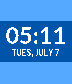 Blue Sliding icon