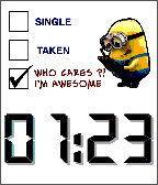 WHO CARES ?!, I'M AWESOME icon