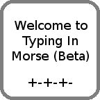 Typing In Morse icon