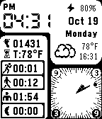 ACT monitor mono icon