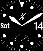 Big Analog Black icon