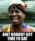 AINT NOBODY GOT TIME FO DAT (colored) icon