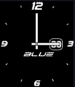 Blue modern single sport icon