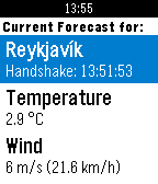 Vedur - Weather app icon