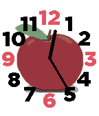 An apple a day icon