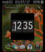 webOS Flip Clock Card icon