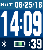 Blue Second icon