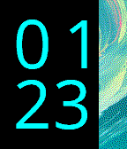 Xperia X style cyan icon