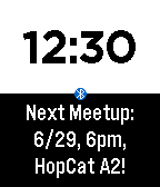 Ann Arbor Meetup Demo Watchface icon