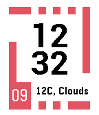 White & Red Time icon