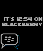 blackberry time icon