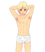 Anime Boy Shirless icon