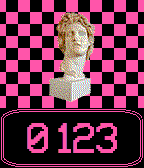 Vaporwave watch icon
